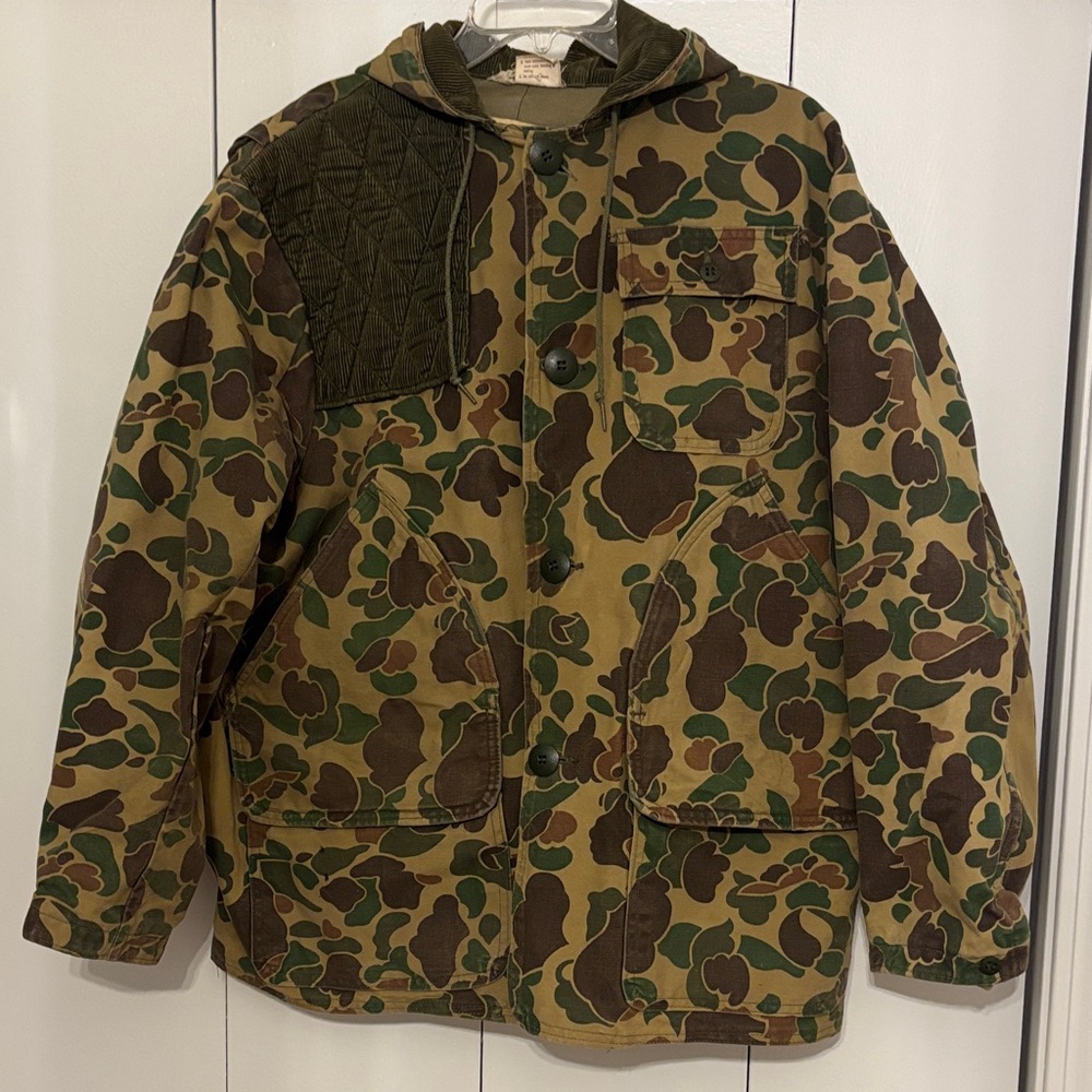 Vintage Mens Game Winner Canvas Jacket